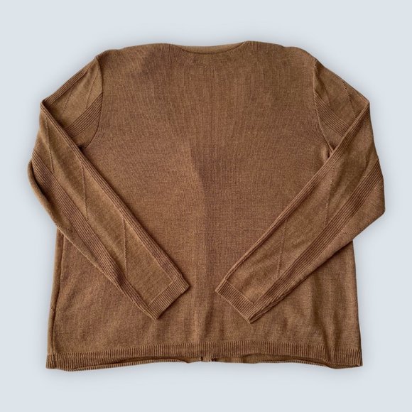 Jones New York Beige Cardigan Woman Collection - Picture 4 of 4